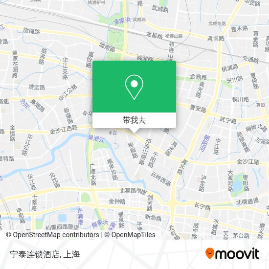 宁泰连锁酒店地图