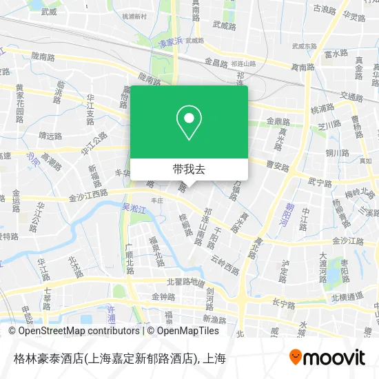 格林豪泰酒店(上海嘉定新郁路酒店)地图