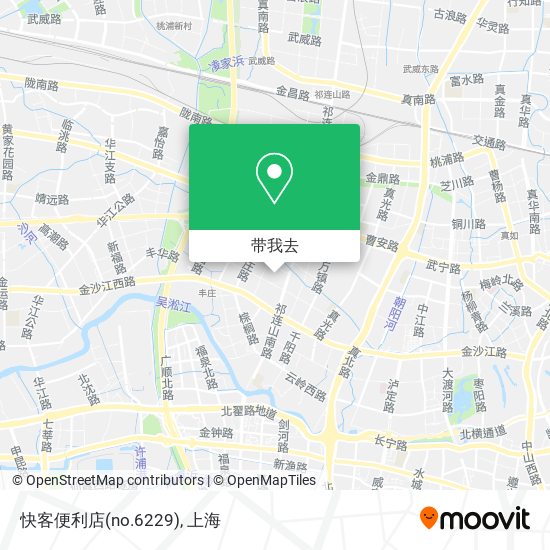 快客便利店(no.6229)地图