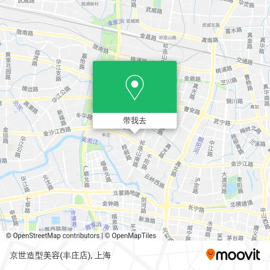 京世造型美容(丰庄店)地图