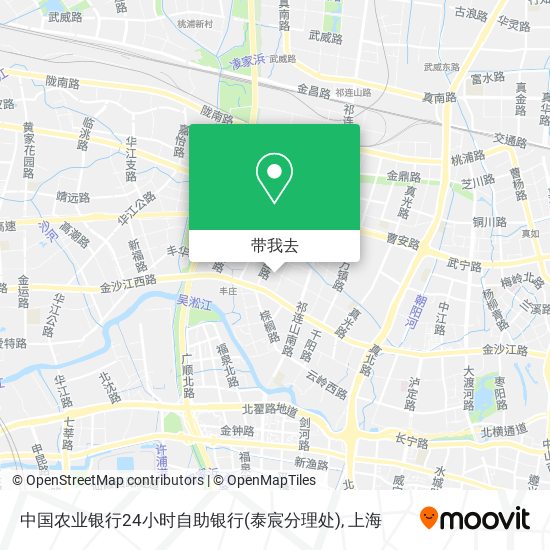 中国农业银行24小时自助银行(泰宸分理处)地图