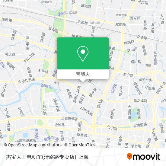 杰宝大王电动车(清峪路专卖店)地图