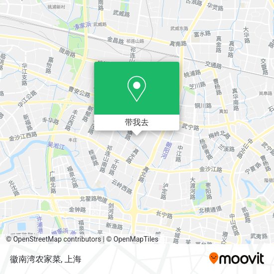 徽南湾农家菜地图