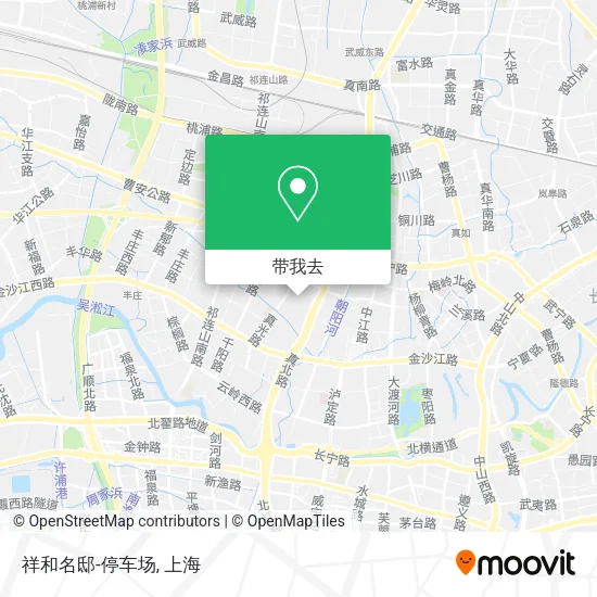 祥和名邸-停车场地图