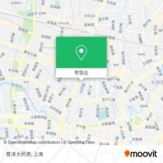 普泽大药房地图