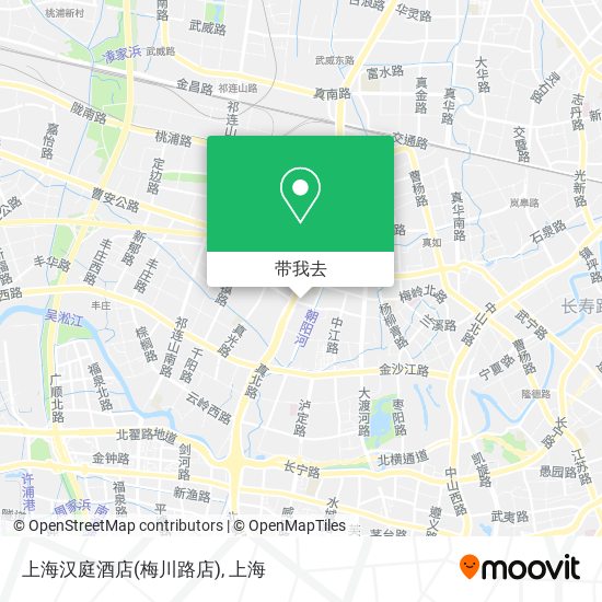 上海汉庭酒店(梅川路店)地图