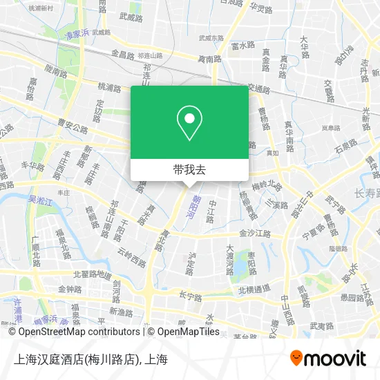 上海汉庭酒店(梅川路店)地图