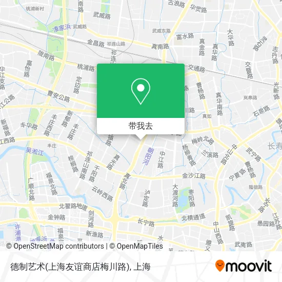 德制艺术(上海友谊商店梅川路)地图