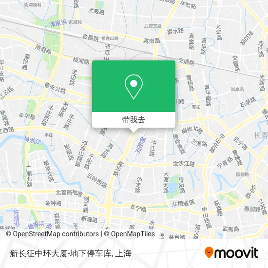 新长征中环大厦-地下停车库地图