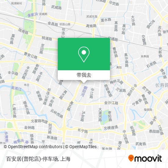 百安居(普陀店)-停车场地图