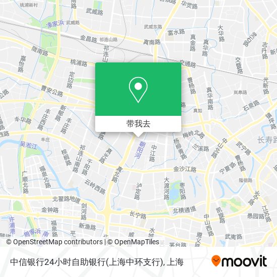 中信银行24小时自助银行(上海中环支行)地图