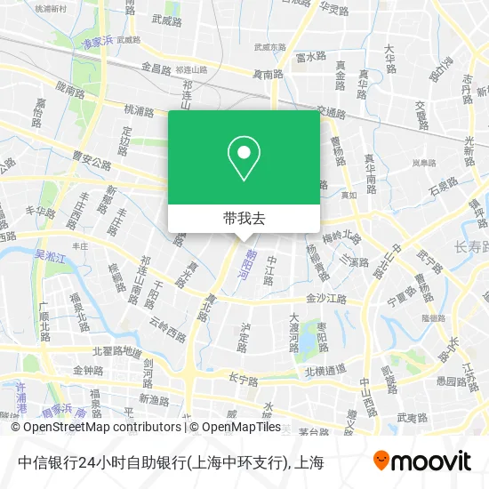中信银行24小时自助银行(上海中环支行)地图