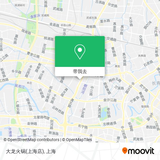 大龙火锅(上海店)地图