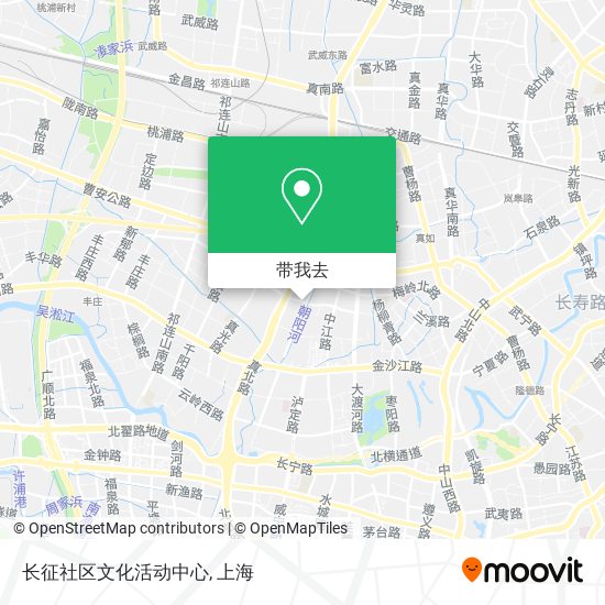 长征社区文化活动中心地图
