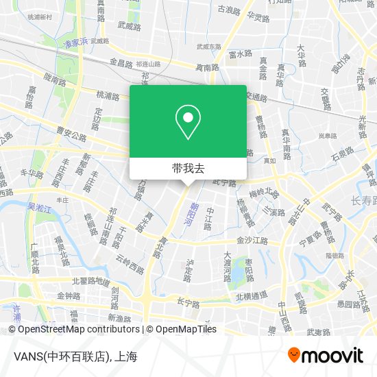 VANS(中环百联店)地图