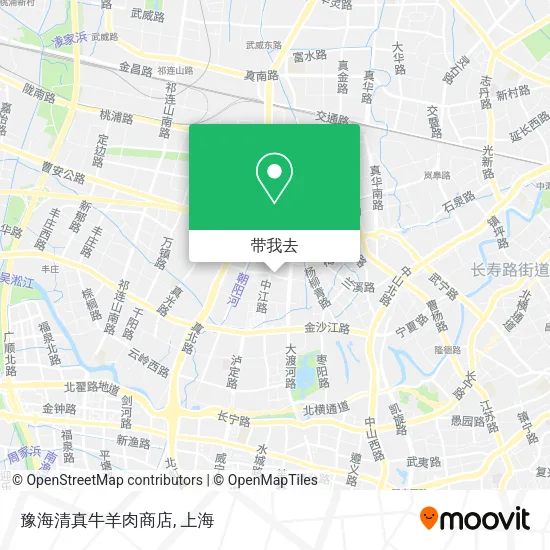 豫海清真牛羊肉商店地图