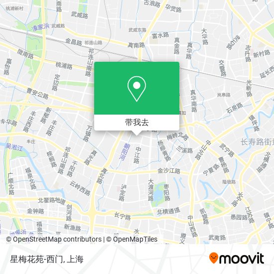 星梅花苑-西门地图