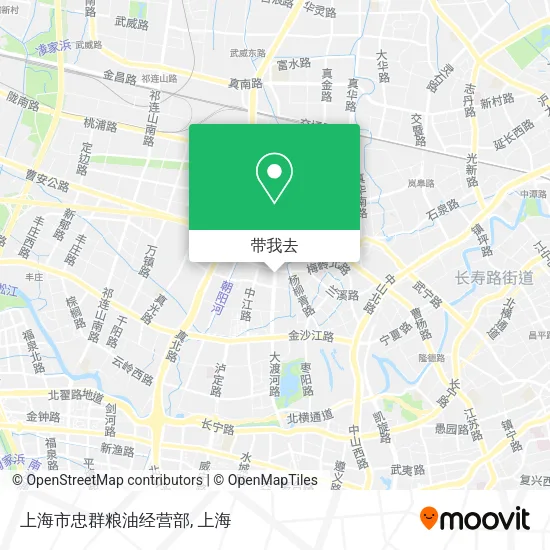 上海市忠群粮油经营部地图