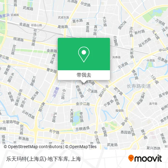 乐天玛特(上海店)-地下车库地图