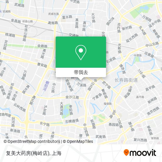 复美大药房(梅岭店)地图