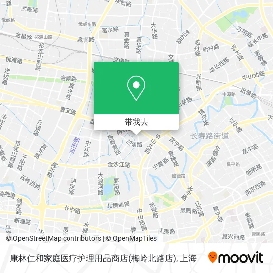 康林仁和家庭医疗护理用品商店(梅岭北路店)地图