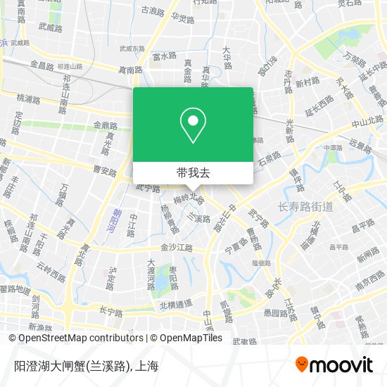 阳澄湖大闸蟹(兰溪路)地图