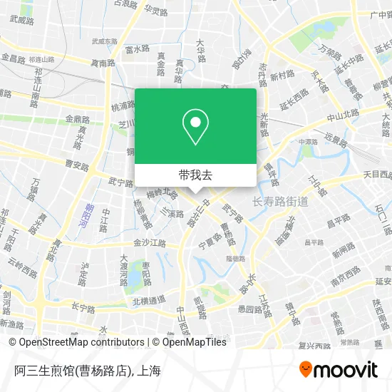 阿三生煎馆(曹杨路店)地图