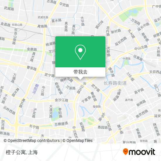 橙子公寓地图