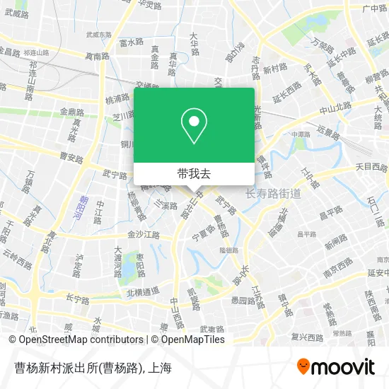 曹杨新村派出所(曹杨路)地图