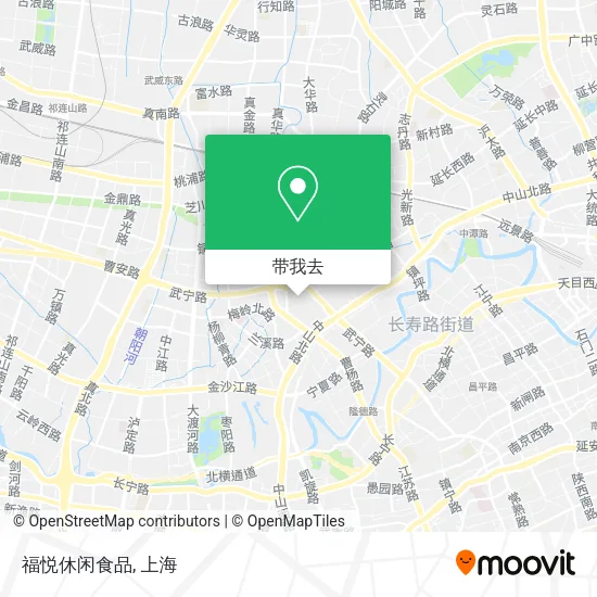 福悦休闲食品地图