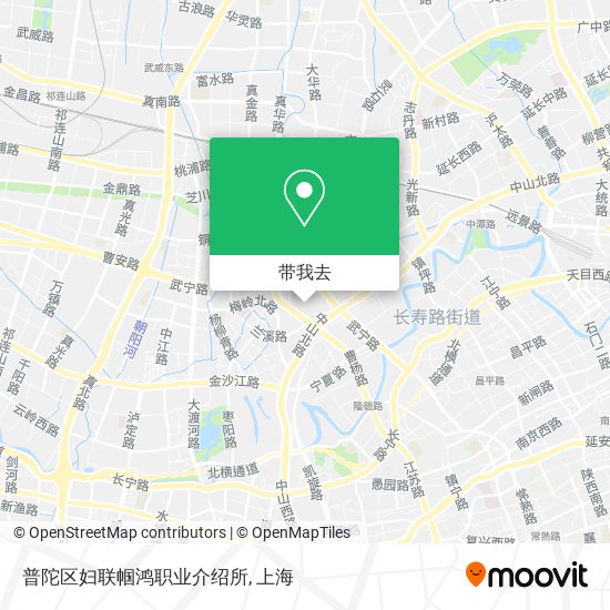 普陀区妇联帼鸿职业介绍所地图