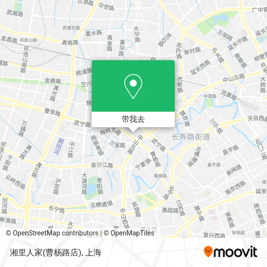 湘里人家(曹杨路店)地图