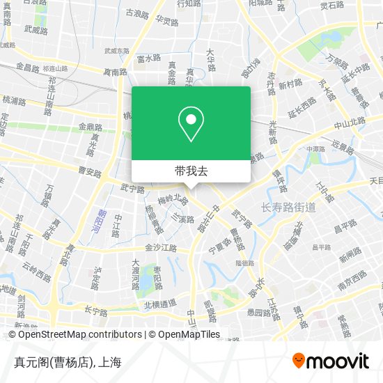 真元阁(曹杨店)地图