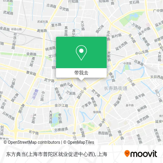 东方典当(上海市普陀区就业促进中心西)地图