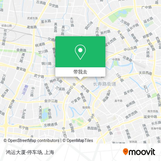 鸿运大厦-停车场地图