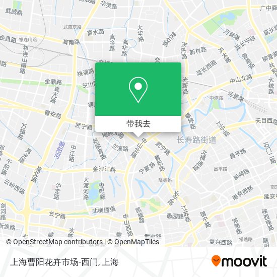 上海曹阳花卉市场-西门地图