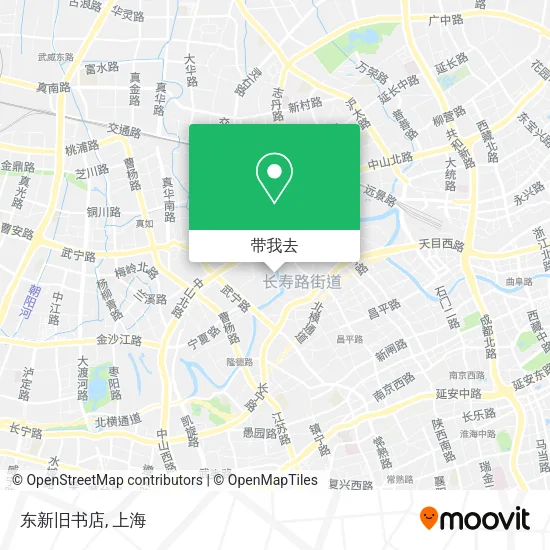 东新旧书店地图