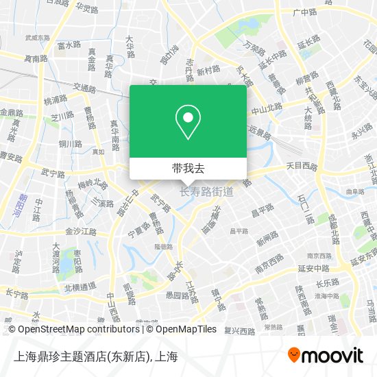 上海鼎珍主题酒店(东新店)地图