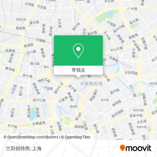 兰田招待所地图