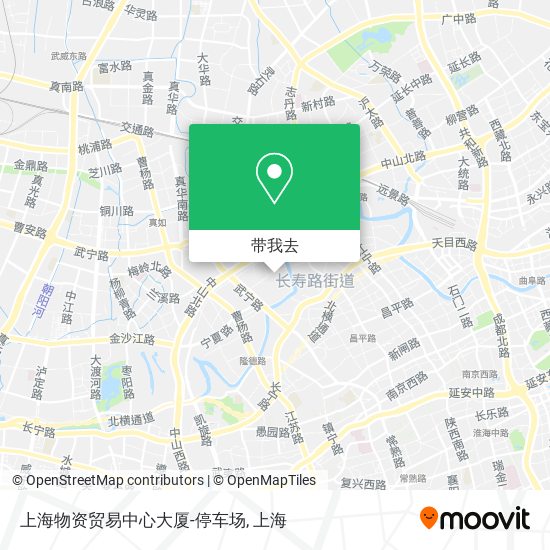 上海物资贸易中心大厦-停车场地图