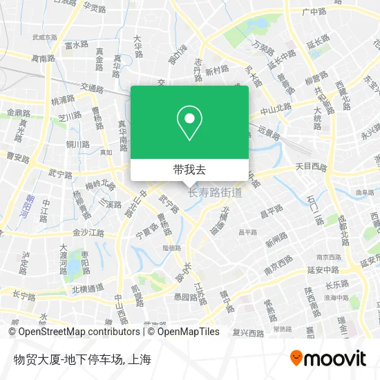 物贸大厦-地下停车场地图