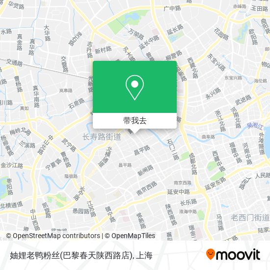 妯娌老鸭粉丝(巴黎春天陕西路店)地图