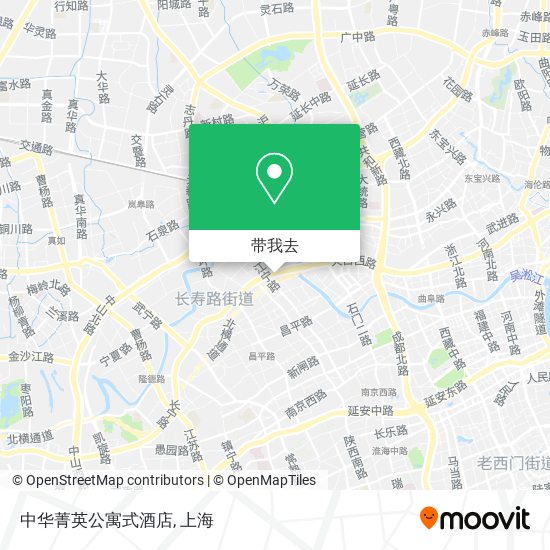 中华菁英公寓式酒店地图