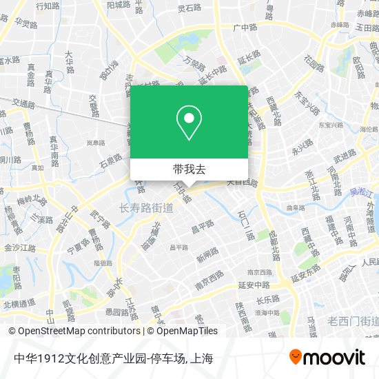中华1912文化创意产业园-停车场地图