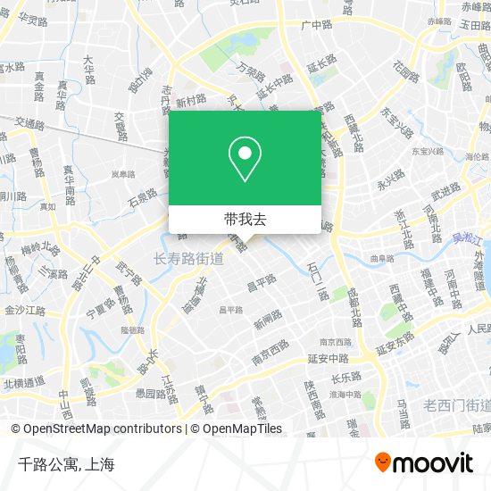 千路公寓地图
