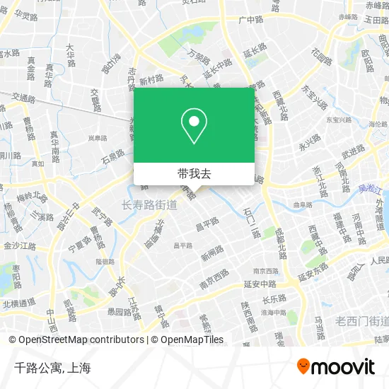 千路公寓地图