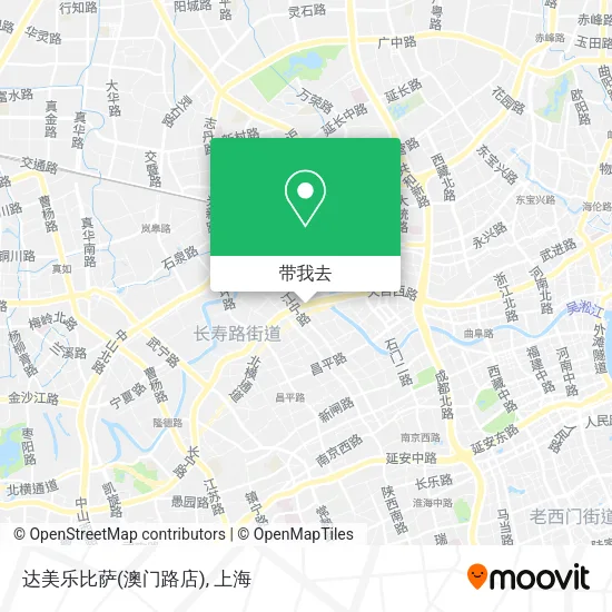 达美乐比萨(澳门路店)地图