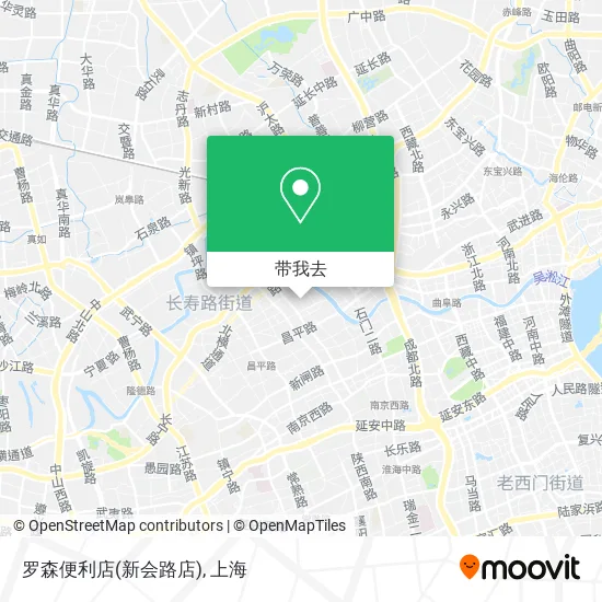 罗森便利店(新会路店)地图
