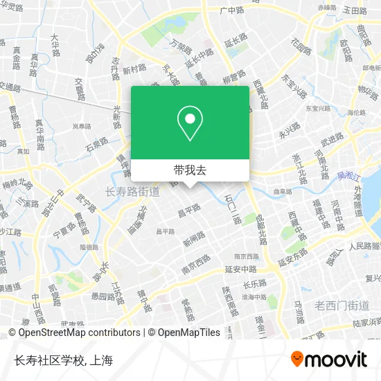 长寿社区学校地图