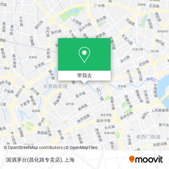 国酒茅台(昌化路专卖店)地图